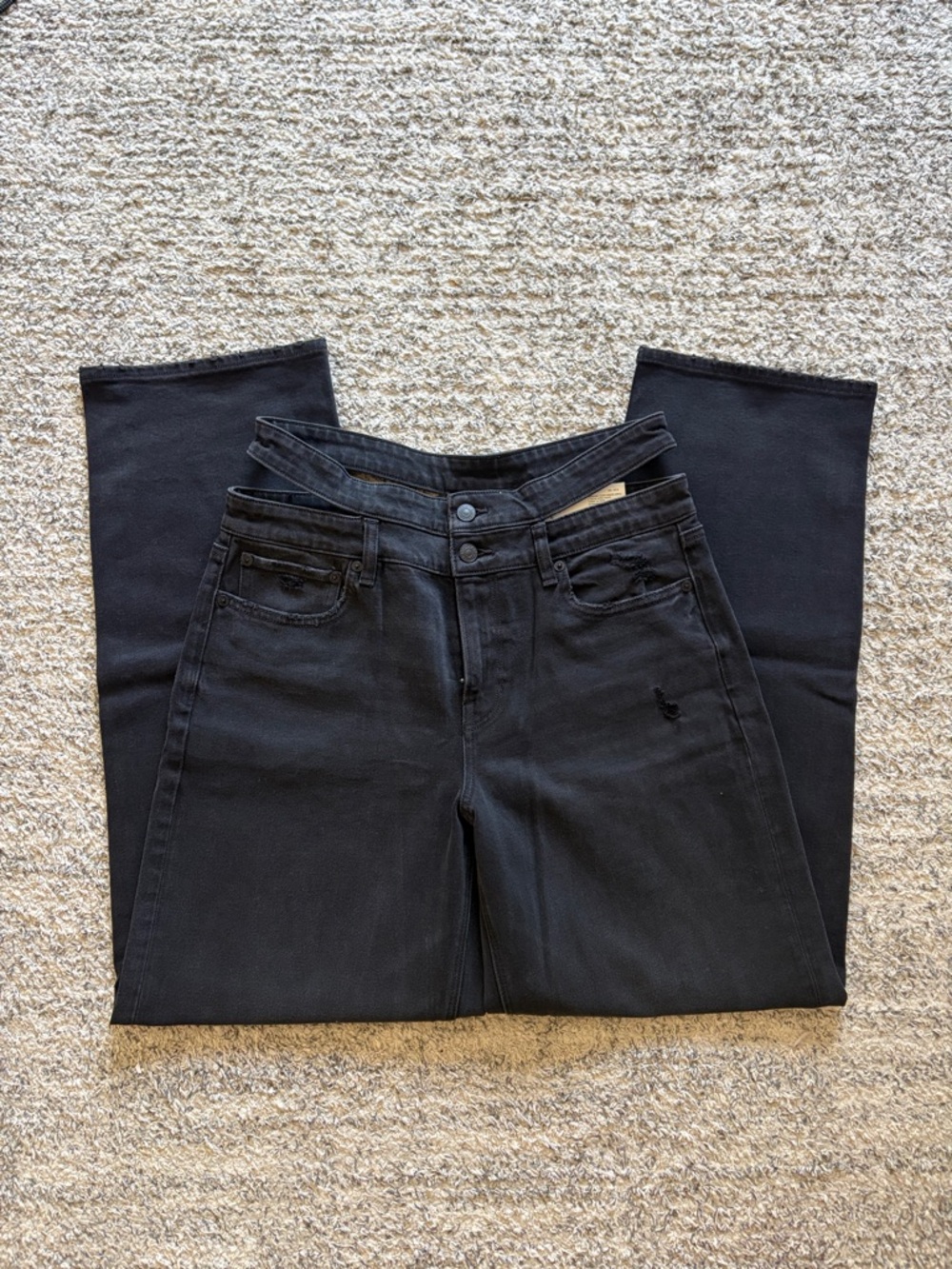 American Eagle Outfitters High Rise Black Jeans